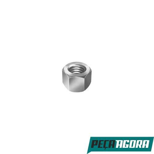 PORCA SEXTAVADA INOX UNC 1/4 COM 100 (19192CC)