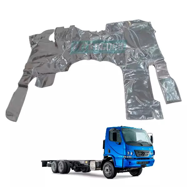 TAPETE VINIL CINZA MB ACCELO 715 815 915 (PUES833C)