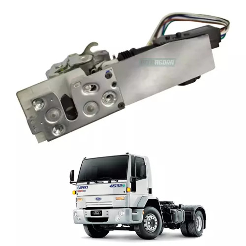 FECHADURA PORTA FORD CARGO ELETRICA COM TRAVA ESQUERDO UNIVEL (AC46E219A65ACQ7A.