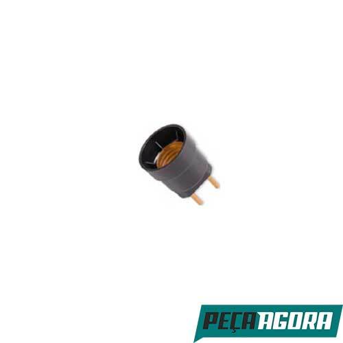 PORTA LÂMPADA COM PINO ILUMI 1701 EPL C/ 10 (18316CC)