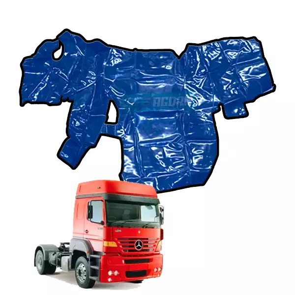 TAPETE VINIL AZUL MB FSK 1938 CARA CHATA 2000 EM DIANTE (PUES829A)