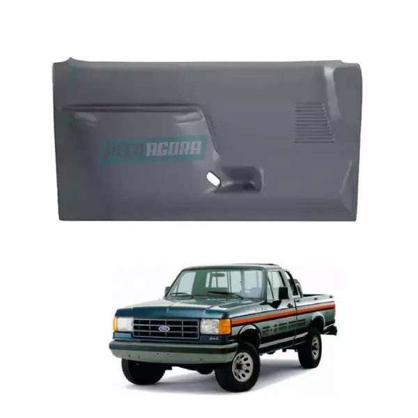 FORRO PORTA ESQUERDO PLASTICO FORD F1000 F4000 1992 A 1998 COM APOIO DE BRACO (T