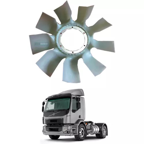 HELICE MOTOR VM 330 VOLVO CAMINHAO VM330 EURO V ONIBUS B270F MOTOR MWM MAXXI FOR