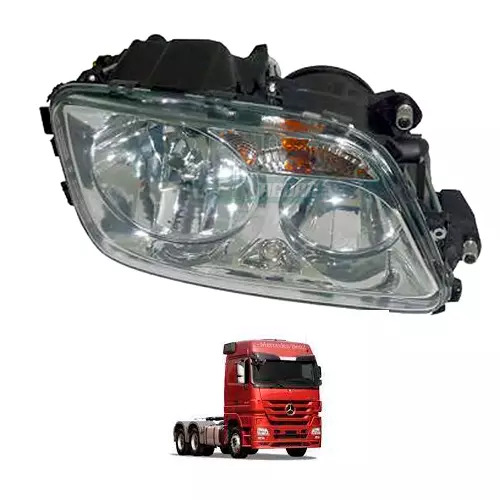 FAROL PRINCIPAL DIREITO MB ACTROS 2008 A 2015 - CABINE ALTA (9438201561-L0313008