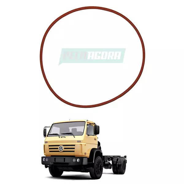 ANEL VEDACAO LATERAL TAMPA COMPRESSOR MWM X10 NITRILICA 3,0X125MM VW 7100 8100 8