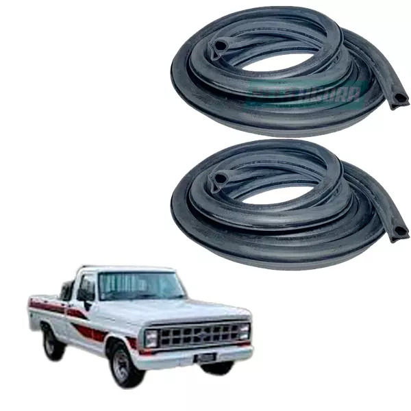 CAIXA COM 2 GUARNICOES PORTA FORD F1000 A F2100 72 A 90 (CX.89TU8120782AA-9093**