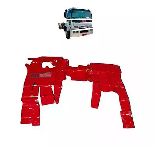 TAPETE VINIL VERMELHO GMC 15190 CARA CHATA MEDIO (PUES781V)