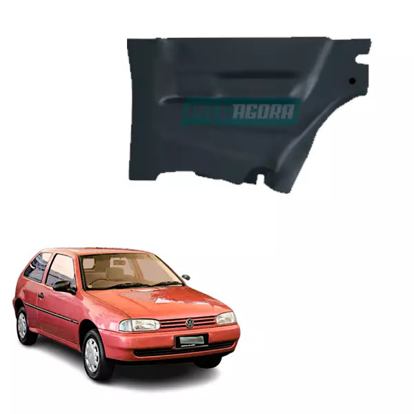 FORRO LATERAL PRETO TRASEIRO DIREITO GOL BOLA 2 PORTAS 94 DIANTE. (FP250)