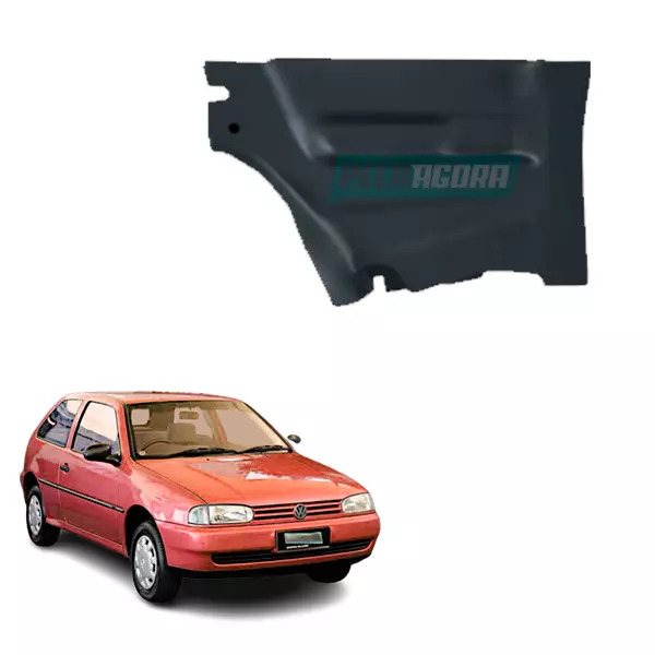 FORRO LATERAL PRETO TRASEIRO ESQUERDO GOL BOLA 2 PORTAS 94 DIANTE. (FP249)