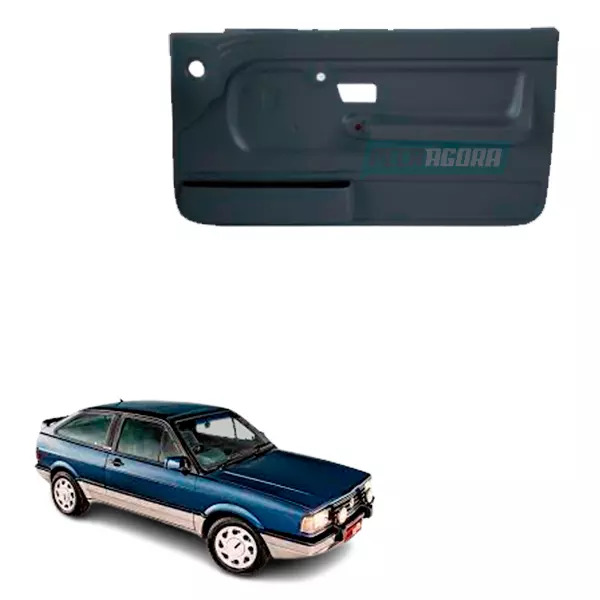FORRO PORTA PRETO DIREITO GOL GTI GTS GLS 2 PORTAS TODOS ANOS. (FP200)