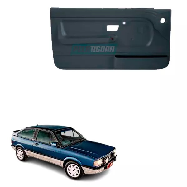 FORRO PORTA PRETO ESQUERDO GOL GTI GTS GLS 2 PORTAS TODOS ANOS. (FP199)