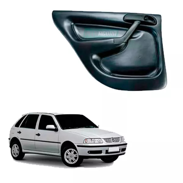 FORRO PORTA CINZA TRASEIRA ESQUERDO GOL PARATI BOLA G2 G3 4 PORTAS 98 A 2004. (F