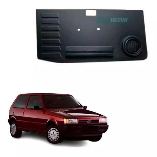 FORRO PORTA ESQUERDO UNO ANTIGO MILLE 2 PORTAS 85 A 2013 MANUAL ELETRICO (FP47)