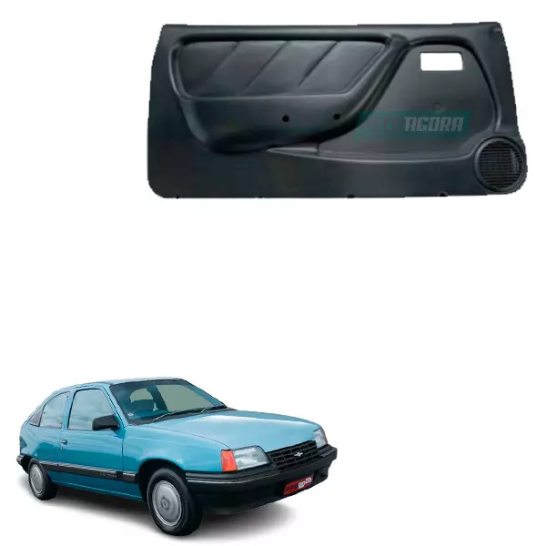 FORRO PORTA CINZA DIANTEIRA LADO ESQUERDO KADET ELETRICO 2 PORTAS - 1989 ATE 199