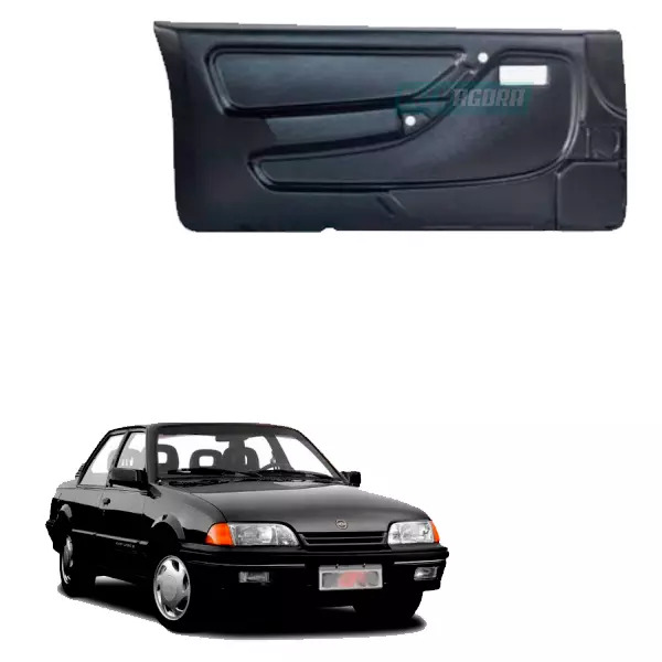 FORRO PORTA PRETO ESQUERDO MONZA TUBARAO 2 PORTAS 91 A 97 (FP52)