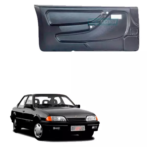 FORRO PORTA CINZA DIANTEIRA LADO ESQUERDO MONZA TUBARAO 2 PORTAS - 1991 ATE 1997