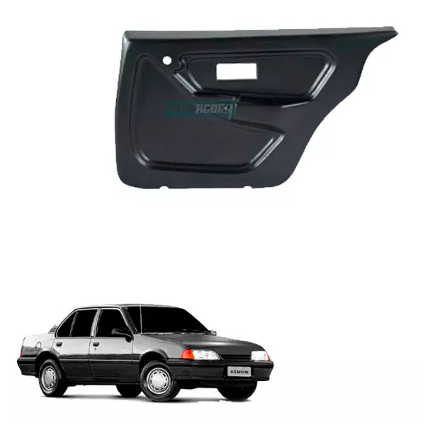FORRO PORTA PRETO TRASEIRA DIREITO MONZA TUBARAO 4 PORTAS 91 A 97 (FP56)