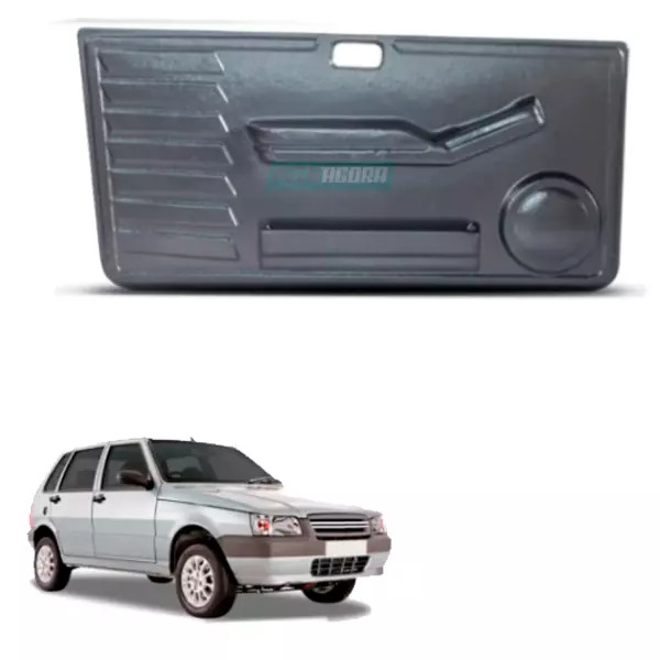 FORRO PORTA PRETO DIANTEIRA ESQUERDO UNO 4 PORTAS FIORINO ELBA PREMIO MILLE TODO