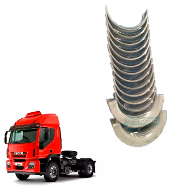 JOGO BRONZINA MANCAL STD PARA IVECO PARA IVECO MOTOR CURSOR 8 - F2 BE 0681 450E3