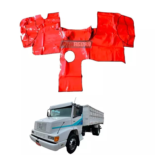 TAPETE VINIL VERMELHO MB 1618E BICUDO COM CAPO (PUES827V)