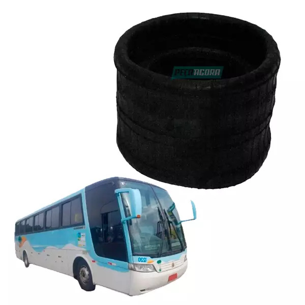 FOLE MOLA PNEUMATICA EIXO DIANTEIRO COMPLETA VW ONIBUS 17260EOT 18320EOT 17240OT