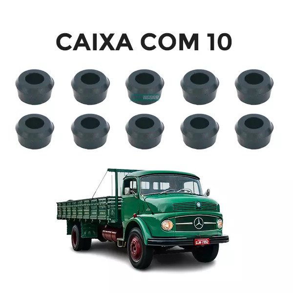 BORRACHA ROLAMENTO CARDAN SUPORTE BOIADEIRO MERCEDES BENZ (CX3524130212)