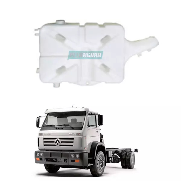 RESERVATORIO AGUA RADIADOR VW TITAN 15180 17220 17310 23220 FORD CARGO MEDIO PES