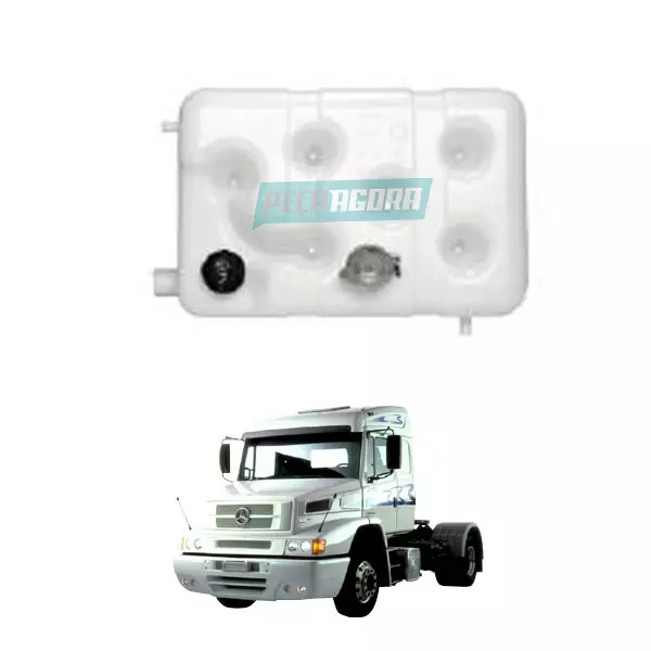 RESERVATORIO AGUA RADIADOR COM SENSOR MB L1938 LS1938 L1632 LS1632 L2638 LK2638 