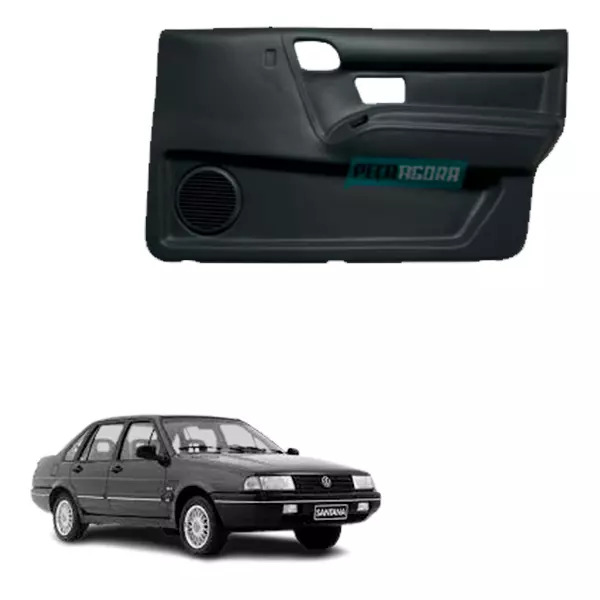 FORRO PORTA PRETO DIANTEIRO DIREITO SANTANA VERSAILLES 4 PORTAS 91 A 98 COM TELA