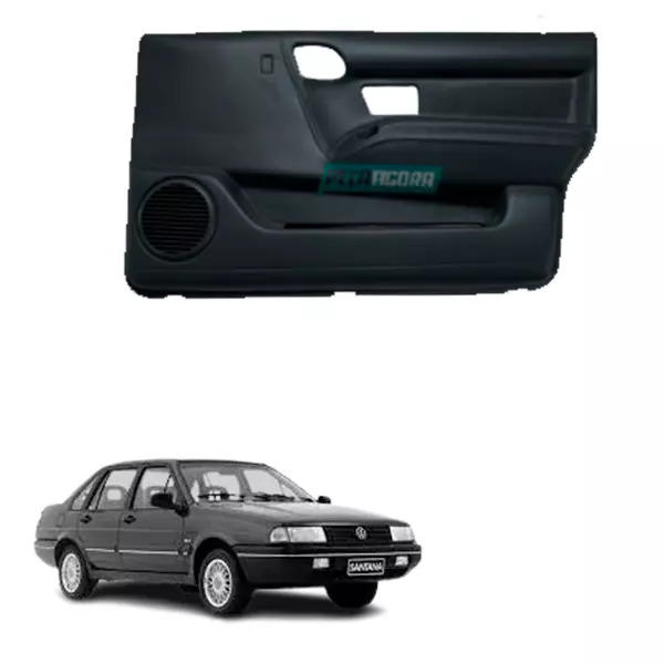 FORRO PORTA PRETO DIANTEIRA DIREITO SANTANA VERSAILLES 4 PORTAS 91 A 98 COM PORT