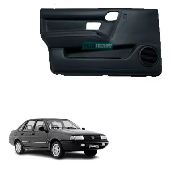FORRO PORTA PRETO DIANTEIRA ESQUERDO SANTANA VERSAILLES 4 PORTAS 91 A 98 COM POR