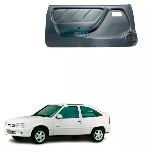 FORRO PORTA CINZA DIANTEIRA LADO ESQUERDO COM TELA KADET 2 PORTAS ELETRICO - 198