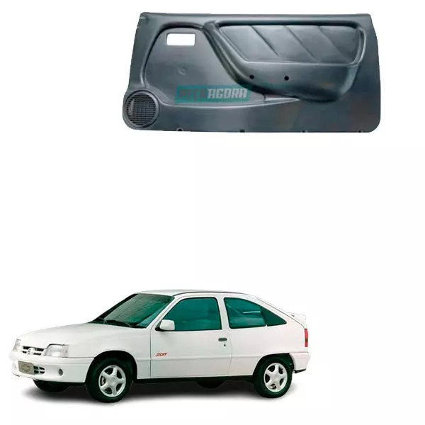 FORRO PORTA CINZA DIANTEIRA LADO DIREITO COM TELA KADET 2 PORTAS MANUAL - 1989 A