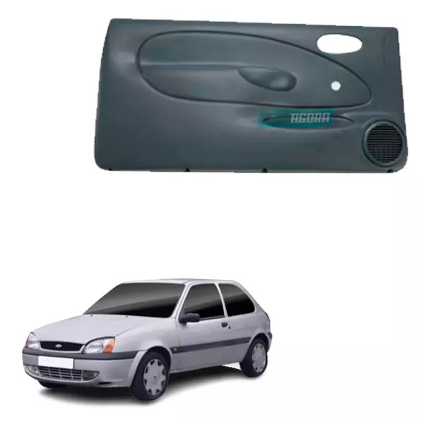 FORRO PORTA DIANTEIRA ESQUERDO FIESTA COURIER 2 PORTAS COM TELA MANUAL 96 A 2002
