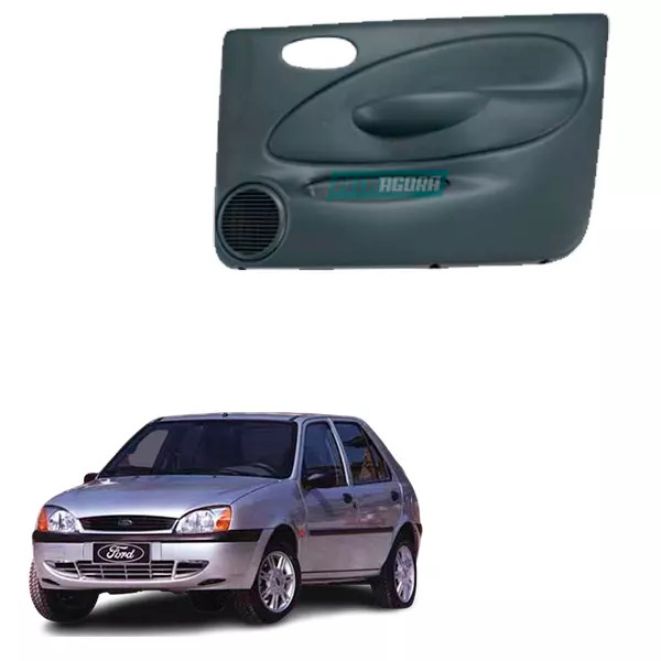 FORRO PORTA DIANTEIRA DIREITO FIESTA 4 PORTAS COM TELA ELETRICO 96 A 2001 (FP106