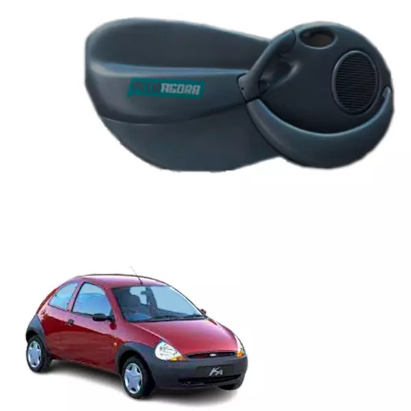 FORRO PORTA PRETO ESQUERDO FORD KA COM APOIO BRACO COM TELA ELETRICO 97 A 2007 (