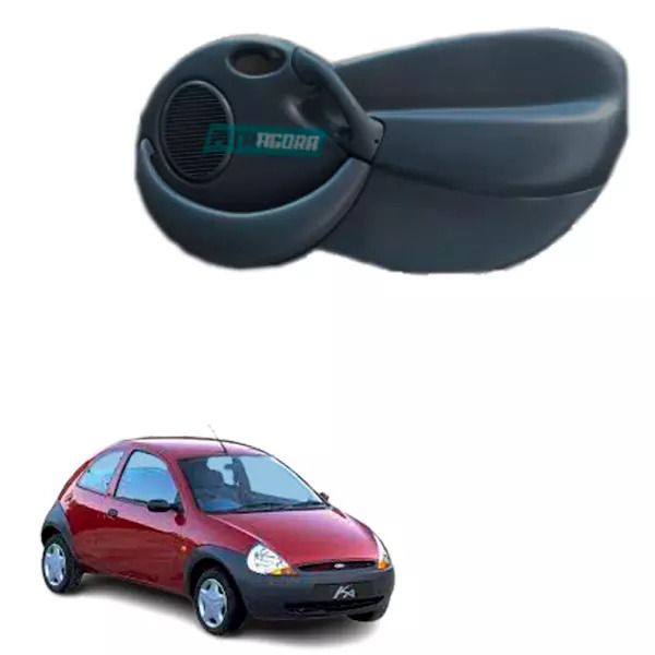 FORRO PORTA PRETO DIREITO FORD KA COM APOIO BRACO COM TELA ELETRICO 97 A 2007 (F