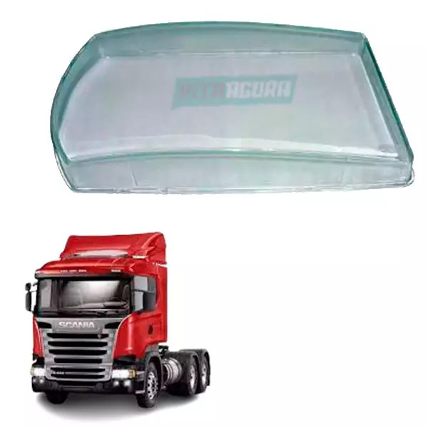 LENTE FAROL NINO PARA SCANIA SERIE 5 G R DIREITO  (1549815_)