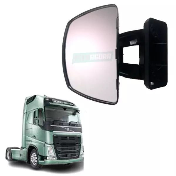 ESPELHO AUXILIAR LATERAL RAMPA VOLVO FH FM TODOS A PARTIR DE 2015 (84004929-KVV0