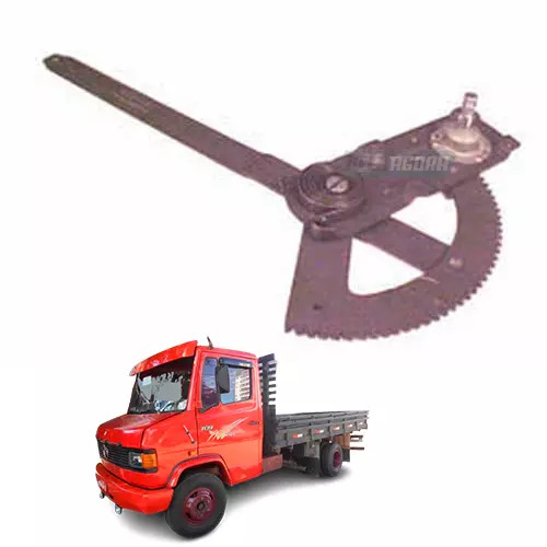MAQUINA VIDRO PORTA ESQUERDO SEM PLASTICO MERCEDES 709 1214 (6887207146A)