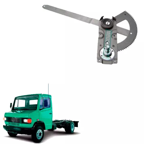 MAQUINA VIDRO PORTA DIREITA SEM PLASTICO  MERCEDES 709 1214 (6887207046A)