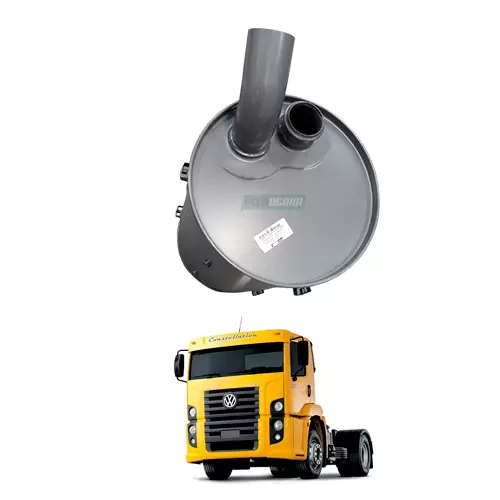 SILENCIOSO ESCAPAMENTO ORIGINAL VW CONSTELLATION 19.320E 19.370 25.320 25.370E C