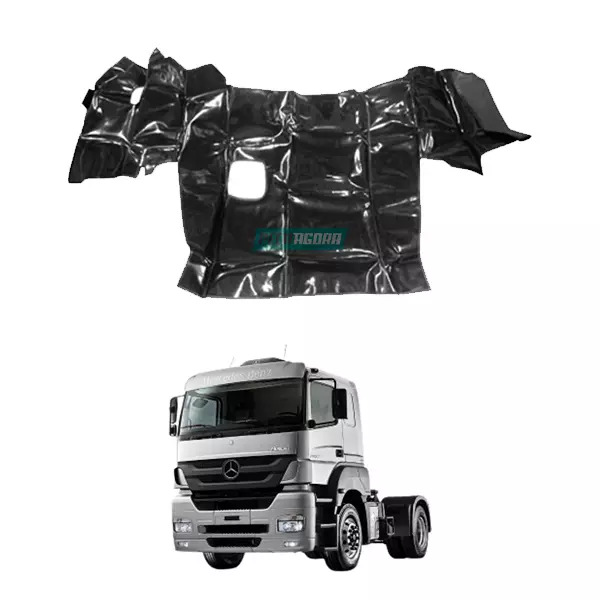 TAPETE VINIL PRETO MB 1933 AXOR 2425 ATEGO COM CAPO (PUES836P)