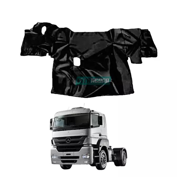 TAPETE VINIL PRETO MB AXOR 2035 2340 2544 2533 CAMBIO MANUAL C/ CAPUZINHO (PUES8