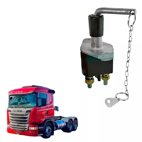 CHAVE GERAL MANUAL VOLTAGEM 250A PARA SCANIA G400 G440 TODOS P250 P310 P360 (200