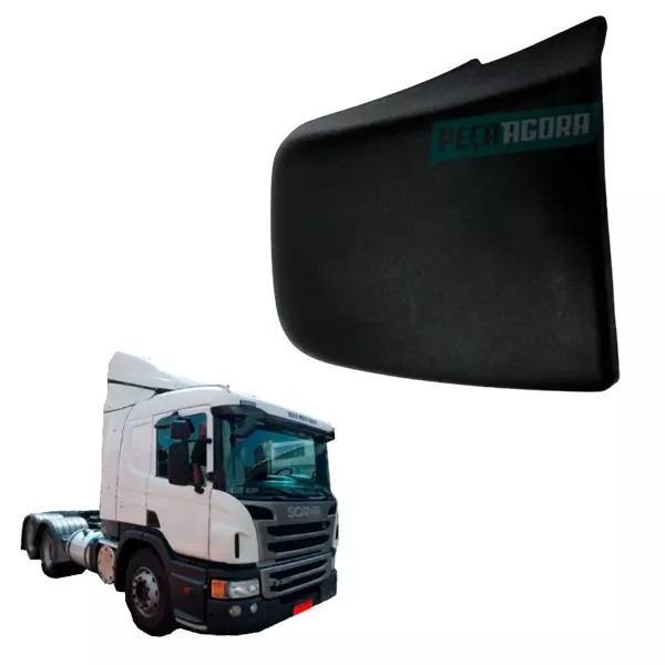 TAMPA DOBRADICA ESQUERDO PARA SCANIA SERIE 5 CABINE P G R (1456917_)
