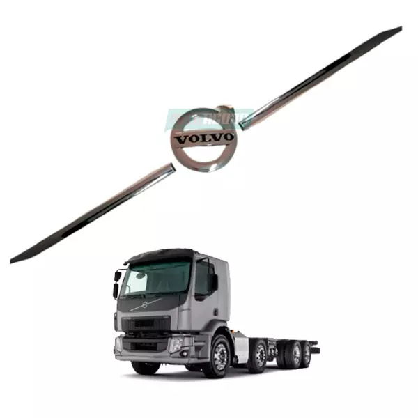 EMBLEMA TRANSVERSAL GRADE VOLVO VM 2014 EM DIANTE (82981645-KVV06-075)