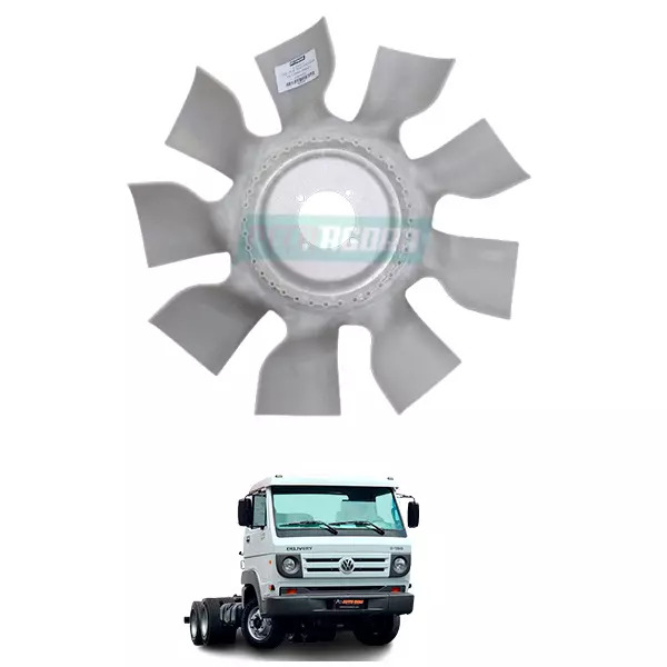 HELICE VENTILADOR VW CUMMINS (ONIBUS E CAMINHOES) (2R0121303B.)
