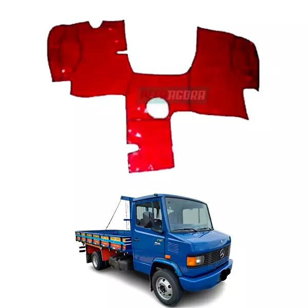 TAPETE VINIL MERCEDES-BENZ 710 2008 ATE 2012 - VERMELHO PLUS (463251])