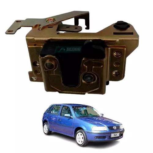 FECHADURA PORTA MANUAL DIR GOL G3 G4 2000 A 2014 2 PORTAS  (5W3837014B-F4591D)